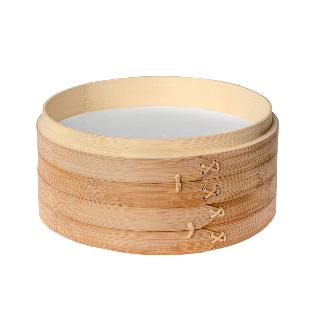 2-Tier Bamboo Steamer Basket