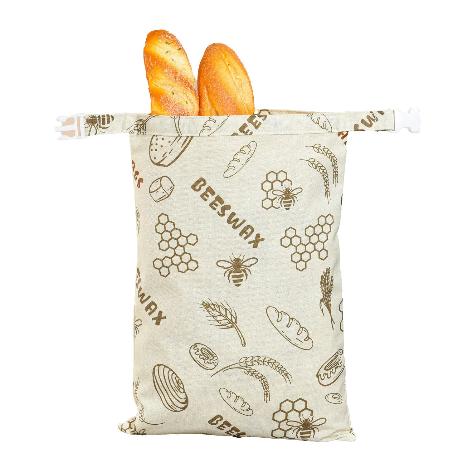 Reusable Beeswax Bread Bags