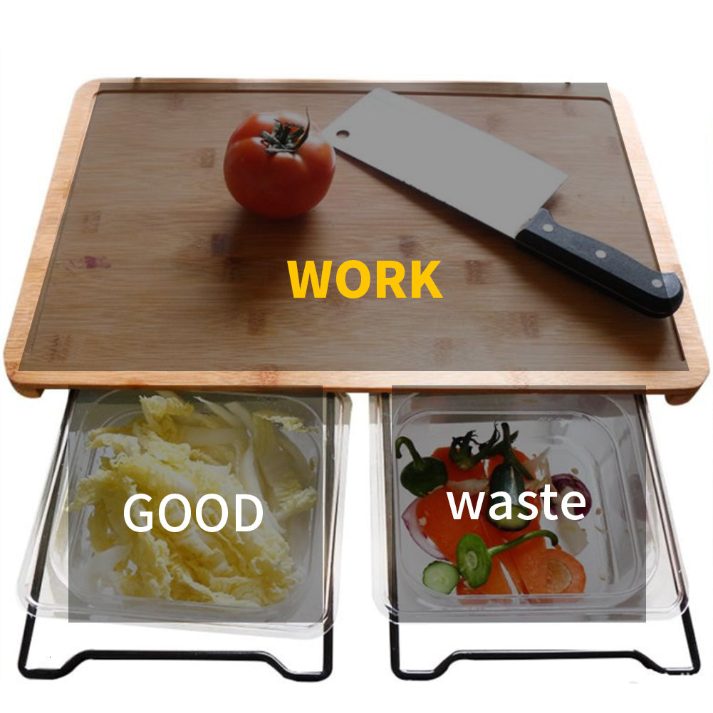 Expandable Bamboo Cutting Board