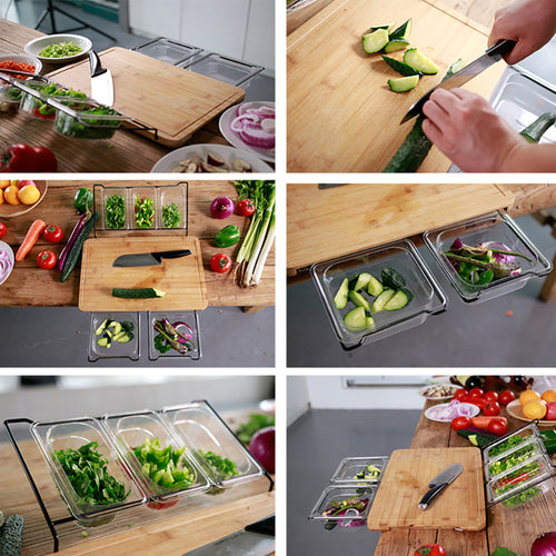 Expandable Bamboo Cutting Board
