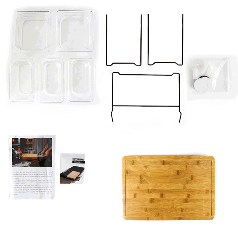 Expandable Bamboo Cutting Board