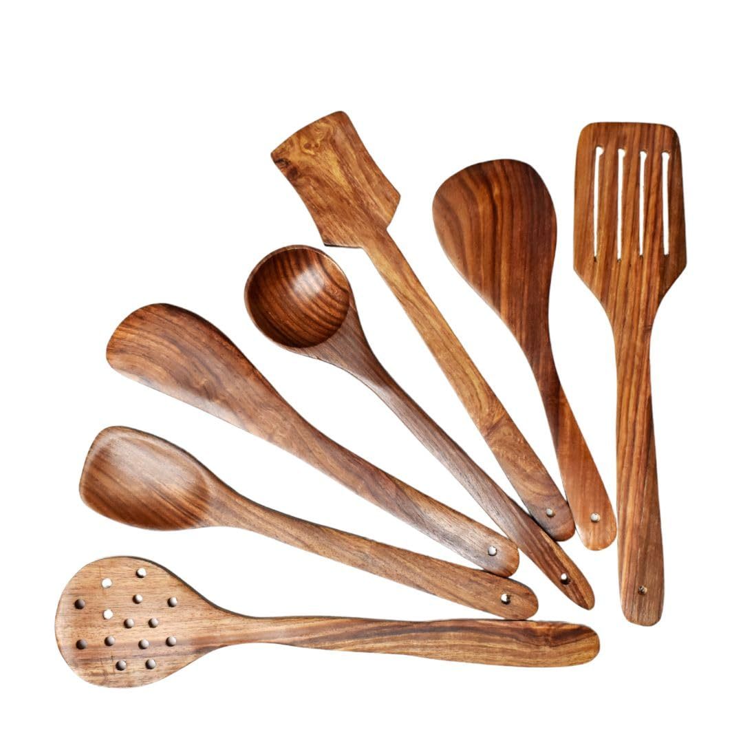Wooden Kitchen Utensil Set (6-Piece)